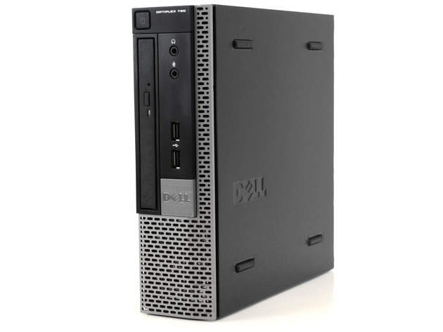 Dell OptiPlex 790 Ultra Small Form Factor Computer PC, 3.10 GHz Intel Core i3, 8GB DDR3 RAM, 120GB SSD Hard Drive, Windows 10 Home 64Bit (Renewed)