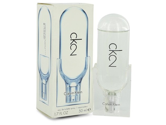 CK 2 by Calvin Klein Eau De Toilette Spray (Unisex) 1.7 oz