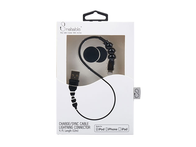 Snakable Armored Lightning Cable