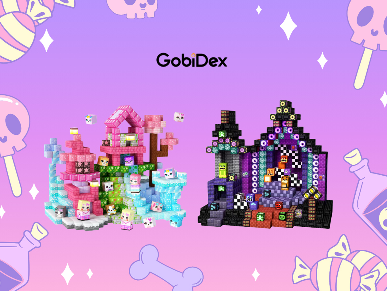 GobiDex Magnetic Building Block Set (Midnight Madness & Cute Pet World)