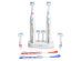 Triple Bristle™ Sonic Duo Rechargeable Toothbrush Set