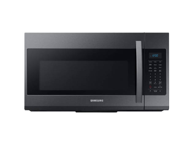 Samsung ME19R7041FG 1.9 Cu. Ft. Black Stainless Over the Range Microwave