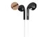 3-PACK iFrogz InTone In-Ear Earbud Headphones with Mic and Noise Isolation, Black/White (Non-Retail Packaging)