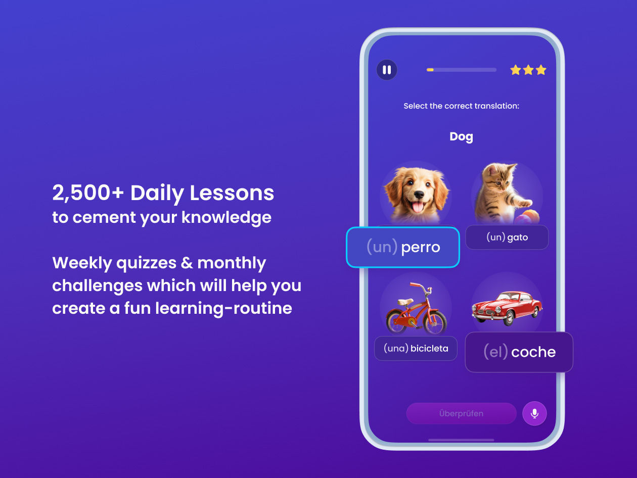 Mondly Premium: Lifetime Subscription (All Languages)