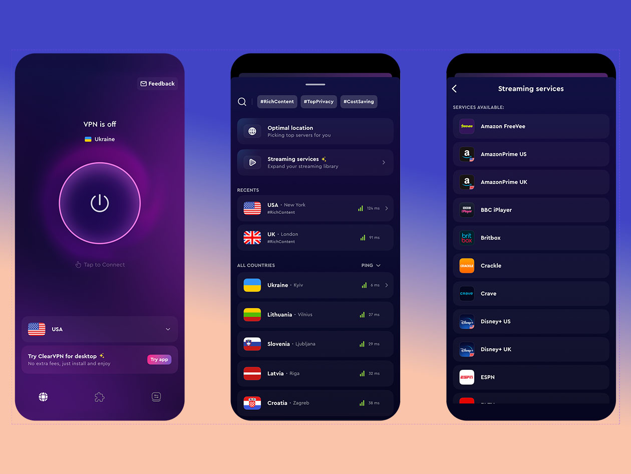 ClearVPN Premium Plan: 1-Year Subscription