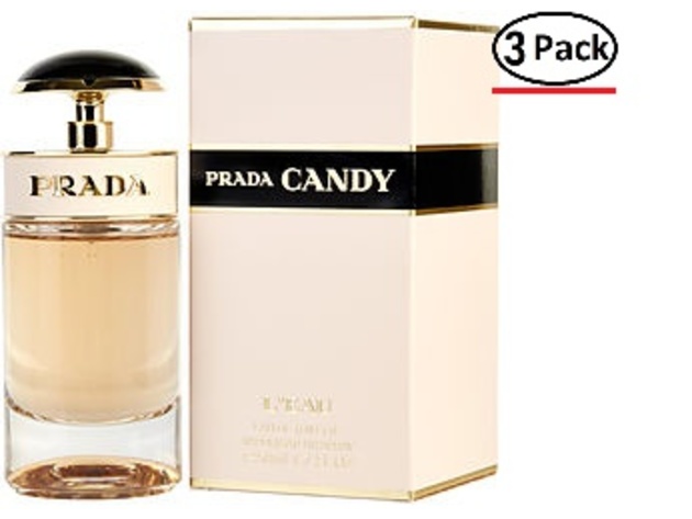 PRADA CANDY L'EAU by Prada EDT SPRAY 1.7 OZ ( Package Of 3 )