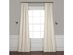 Faux Linen Blackout Unlined Single Curtain Panel, Size: 50 Inch x 108 Inch, White