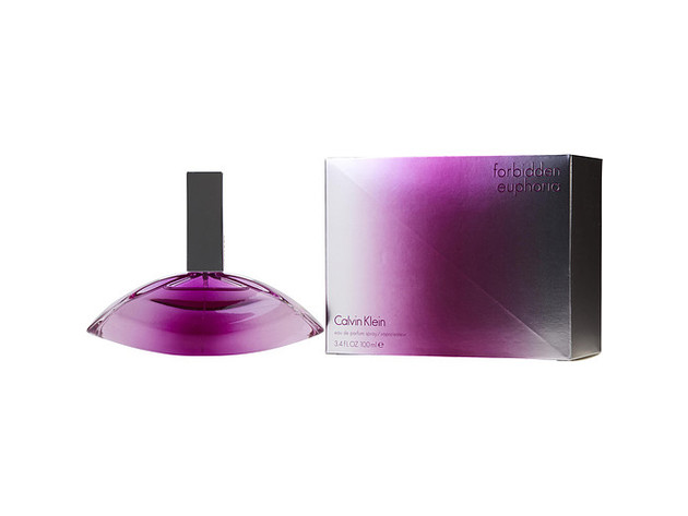 EUPHORIA FORBIDDEN by Calvin Klein EAU DE PARFUM SPRAY 3.4 OZ for WOMEN ---(Package Of 6)