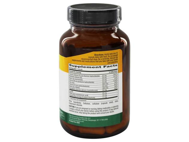 Country Life - Basic B Caps Vitamin B Complex 25 Mg. - 90 Vegetarian ...