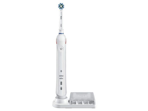 Oral-B Smart Pro 3000 Electronic Power Rechargeable Battery Electric Toothbrush, White