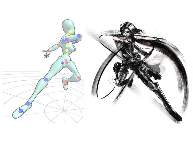 ArtStation - Quick Pose Sketching App | Resources