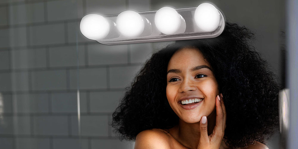 Urban Butterfly Portable LED Vanity Lighting Bar (Silver)