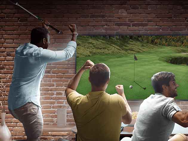 SwingLogic SLX MicroSim - Home Golf MicroSimulator