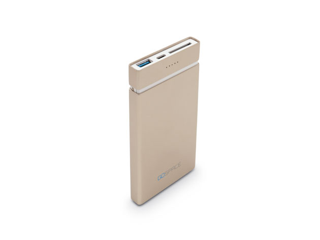 GoSpace SuperCloud 5G Wireless Storage & Charger (Gold)