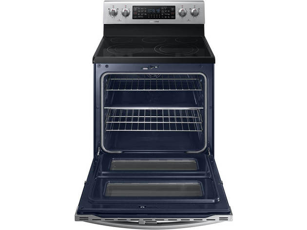 Samsung NE59M6850SS 5.9 Cu. Ft. Flex Duo Stainless Steel Electric Range