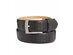 Tasso Elba Men's Braided Leather Belt  Black Size 44 Regular