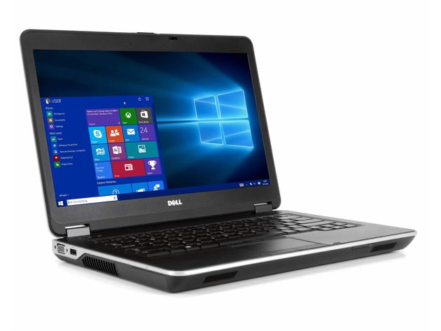 Dell Latitude E6440 14" Laptop, 2.6GHz Intel i7 Dual Core Gen 4, 4GB RAM, 500GB SATA HD, Windows 10 Home 64 Bit (Refurbished Grade B)
