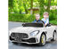 2 Seater 12V Kids Ride On Car Mercedes Benz AMG GTR w/Remote & LED Lights White\Black\Green\Red - White