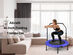 Ativafit® 40" Foldable Trampoline (Blue)