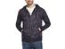 Weatherproof Vintage Men's Textured Camo Fleece Lined Hoodie Gray Size Medium