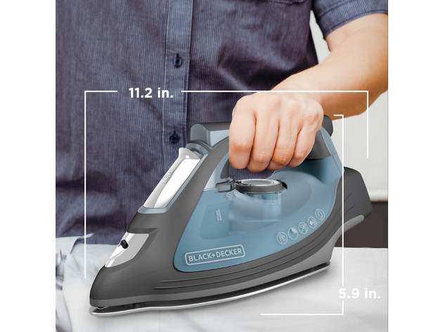 BLACK+DECKER IMPACT Advanced Steam Iron with Maximum Durability and 360  Pivoting Cord