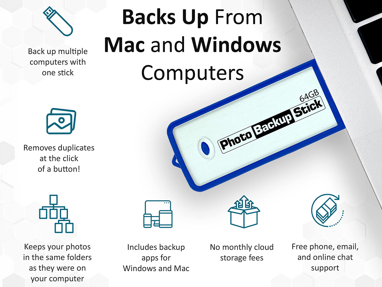 Photo Backup Stick Omega Universal