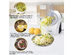 Costway 3 In 1 Electric Food Processor Citrus Juicer Frozen Dessert Maker Slicer Cutters - White