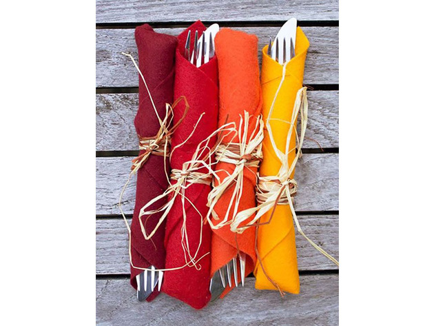 Polyester Sewn Edges XL Solid Bandana - 27 x 27 Inches - Pack of 6 - Yellow