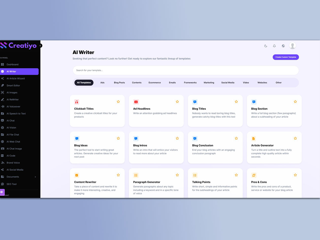Creatiyo All-in-One AI Creation Platform - Pro LTD Plan: Lifetime Subscription