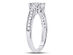 5/8 arat (ctw I2-I3, H-I) Diamond Engagement Bridal Ring in 14K White Gold - 8.5