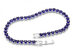 Multi-Layered Cubic Zirconia Tennis Bracelet (Blue)
