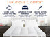 Cheer Collection 230TC Luxurious Down Alternative Mattress Topper (King)