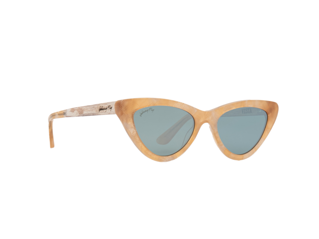 Vista Sunglasses Mimosa / White Flash Polarized