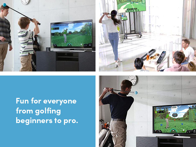 Play Golf at Home With a Stunning Simulator for $70 Off_1