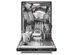 KitchenAid KDTM604KPS 44 dBA Stainless Steel Dishwasher