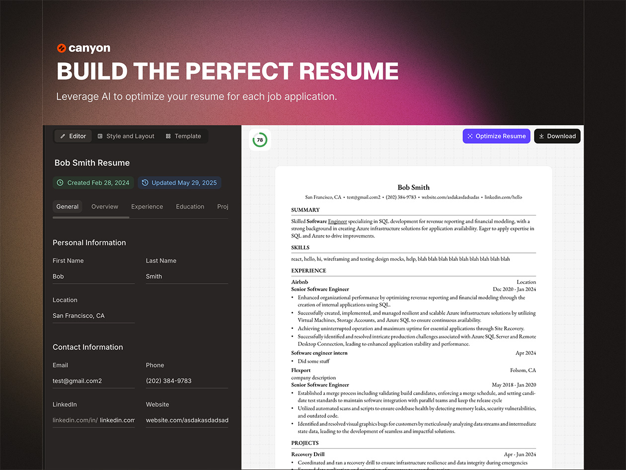 Canyon Pro Plan: Lifetime Subscription