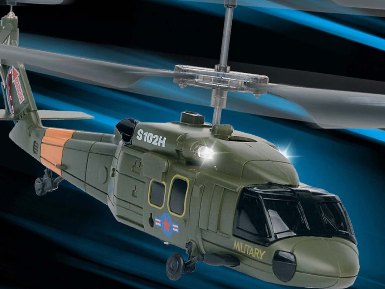 Revolt S102H RC Blackhawk Military Helicopter with Altitude Hold