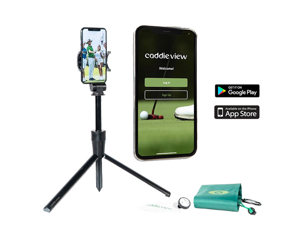Caddie View Golf Training System: Stick, Control, & App