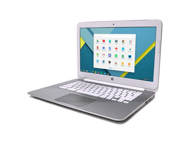 HP Chromebook 14 G1 Chromebook, 1.40 GHz Intel Celeron, 4GB DDR3 RAM, 16GB SSD Hard Drive, Chrome, 14" Screen (Renewed)