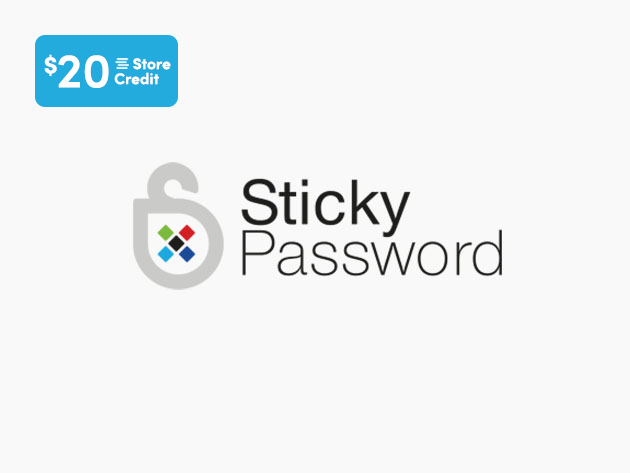 Sticky Password Premium Lifetime Subscription + $30 Store Credit