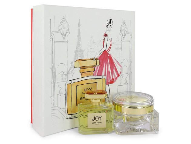 JOY by Jean Patou Gift Set -- 2.5 oz Eau De Parfum Spray + 3.4 oz Body Cream