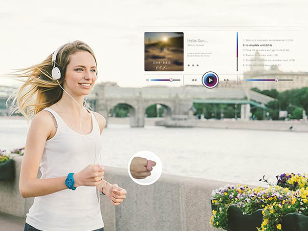 Bluetooth Remote Ring for Apps & E-Readers with Page Turner (Pink)