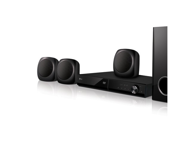 LG LHD427 Bluetooth Multi Region Free 5.1-Channel DVD Home Theater Speaker System with Free HDMI Cable 110-240v