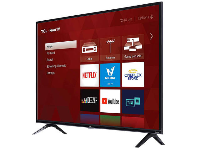 TCL 40S325 40 inch LED 3-Series Roku Smart HD TV