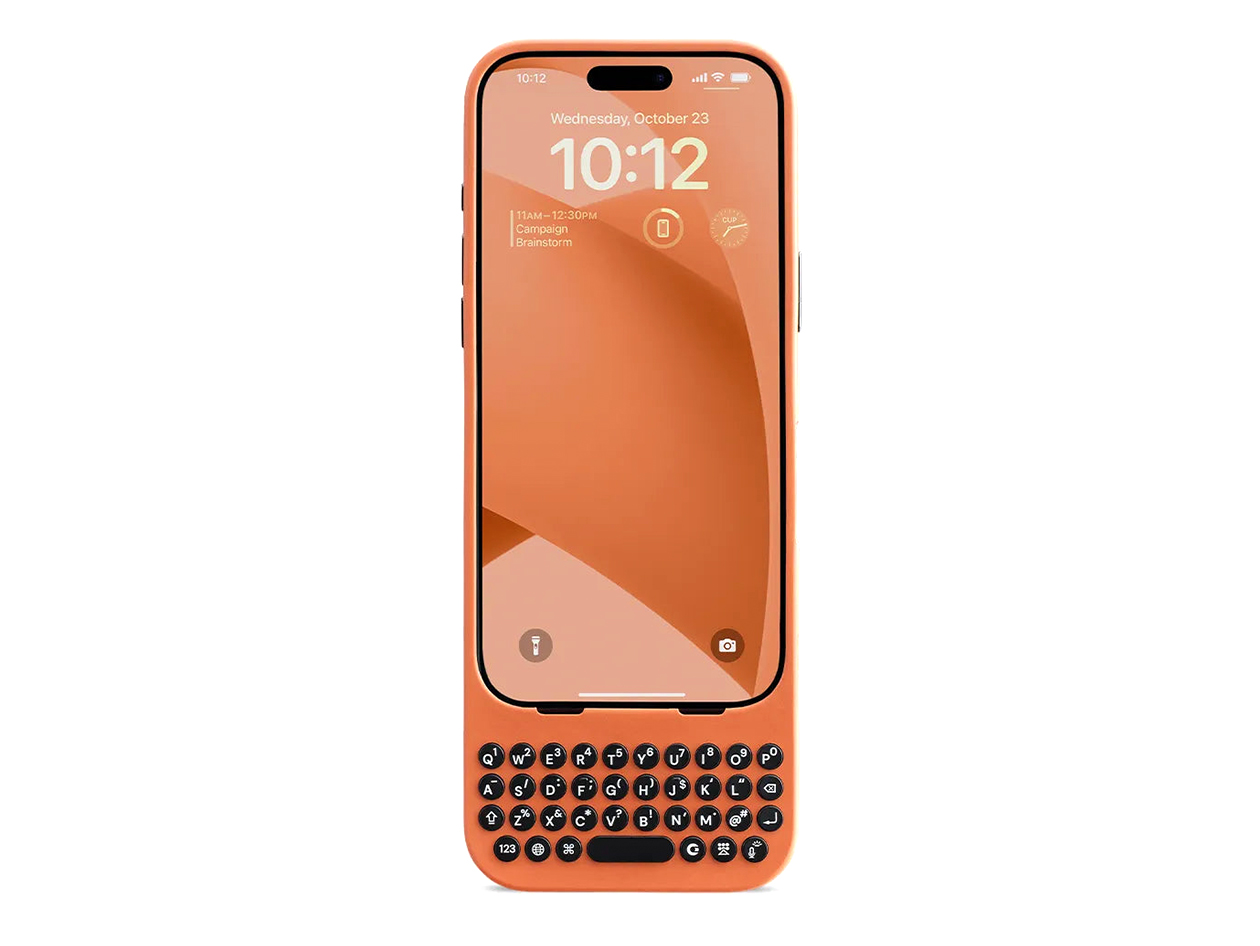 Clicks Keyboard Phone Case for (Spice/iPhone 16 Pro)