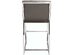 Diamond Sofa Bardot Counter Height Chair w/Stainless Steel Frame - Elephant Grey (Distressed Box)