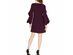 Vince Camuto Women's Ruffled-sleeve Shift Dress Purple Size 2"