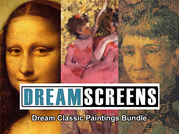 Dreamscreens: Classic Paintings Bundle