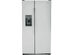 GE GSS25GYPFS 25.3 Cu. Ft. Side-By-Side Refrigerator - Stainless Steel