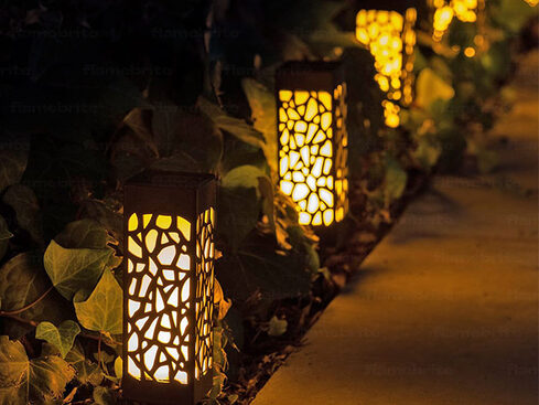 flamebrite solar lights